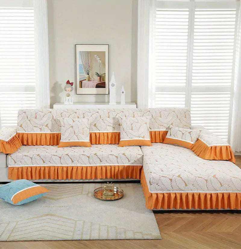 Soft Chenille Non-Slip Couch Cover for Home Decor