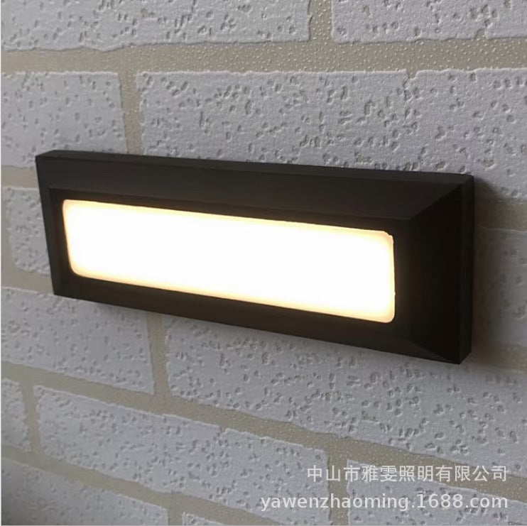 Outdoor LED Wall Corner Light for Gardens and Stairways