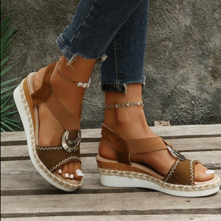 Women's Thick-Soled Wedge Sandals 2023 Summer Style
