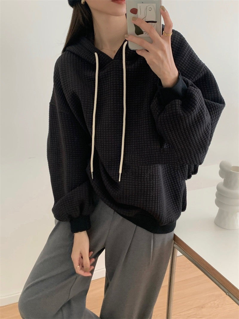 Hooded Sweater for Women - Cozy Winter Loose Top