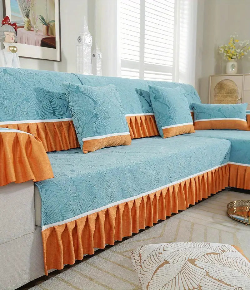 Soft Chenille Non-Slip Couch Cover for Home Decor