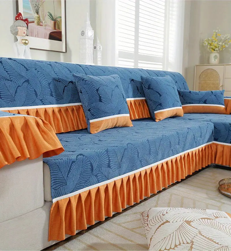 Soft Chenille Non-Slip Couch Cover for Home Decor