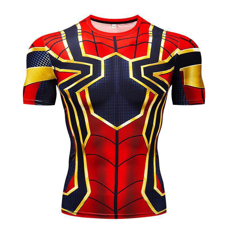 Marvel DC Superheroes 3D Digital Print T-Shirt