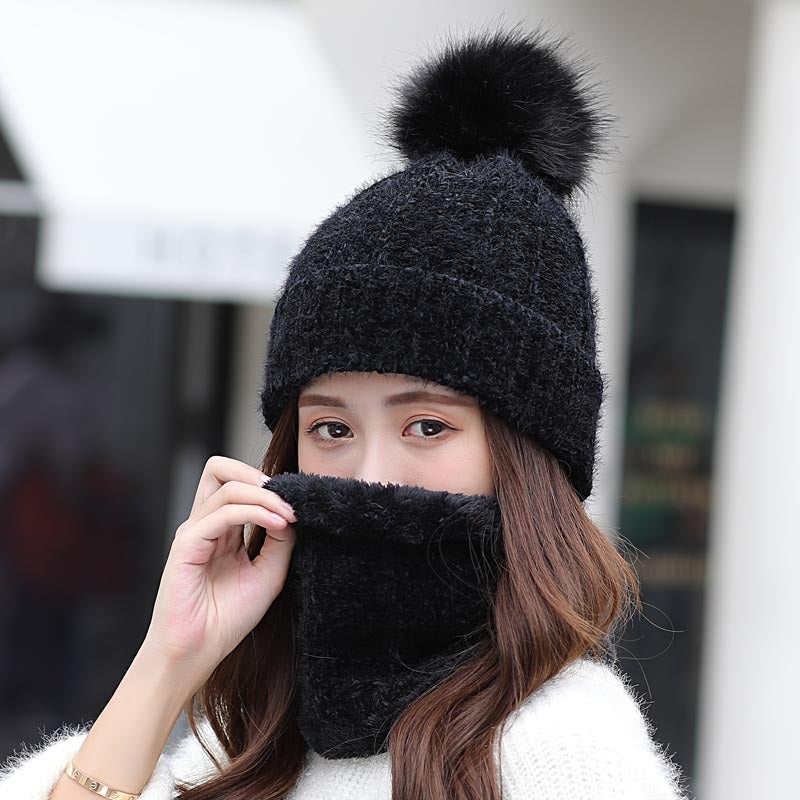 Women's Thick Warm Fleece Winter Hat