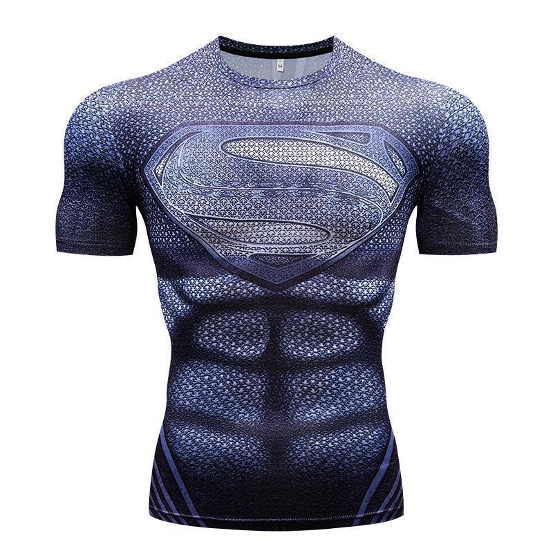 Marvel DC Superheroes 3D Digital Print T-Shirt