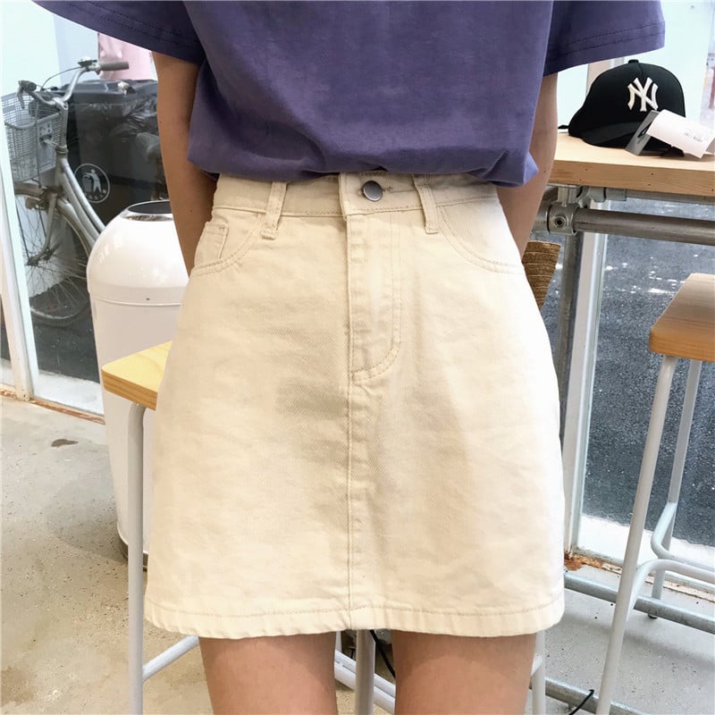 Embroidered Floral Pleated Skirt for Women