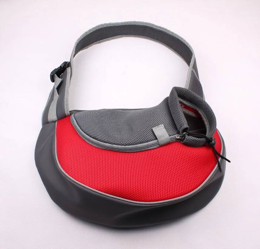 Portable Mesh Dog Bag for Travel and Comfort