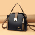 Fashion Women's Color-Block Bucket Shoulder Bag 2021