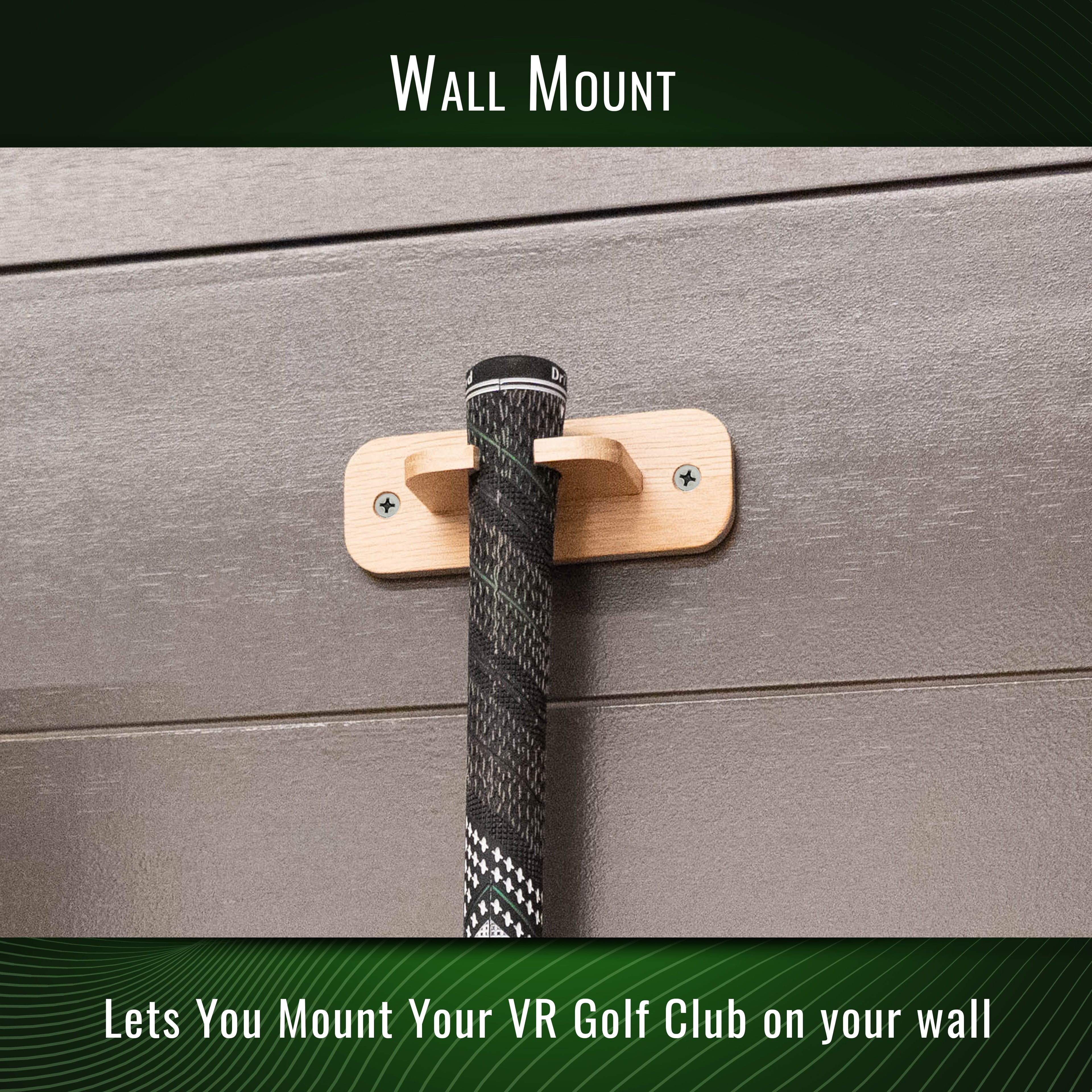 DriVR Ace - VR Golf Club Handle Accessory - Compatible with Quest 3/3s and Pro