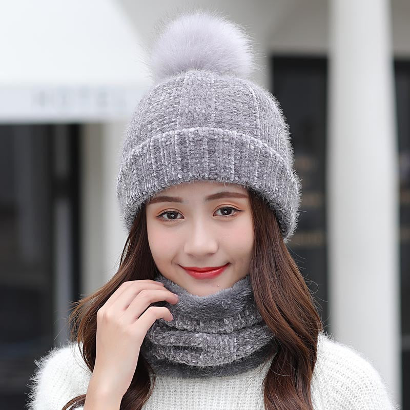 Women's Thick Warm Fleece Winter Hat