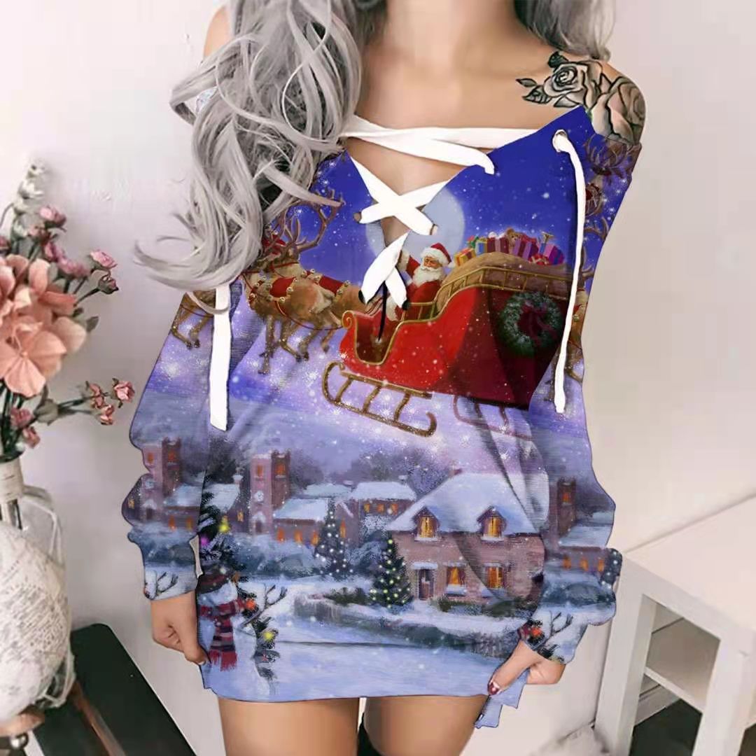Women's Long Sleeve Sweater for Autumn and Winter