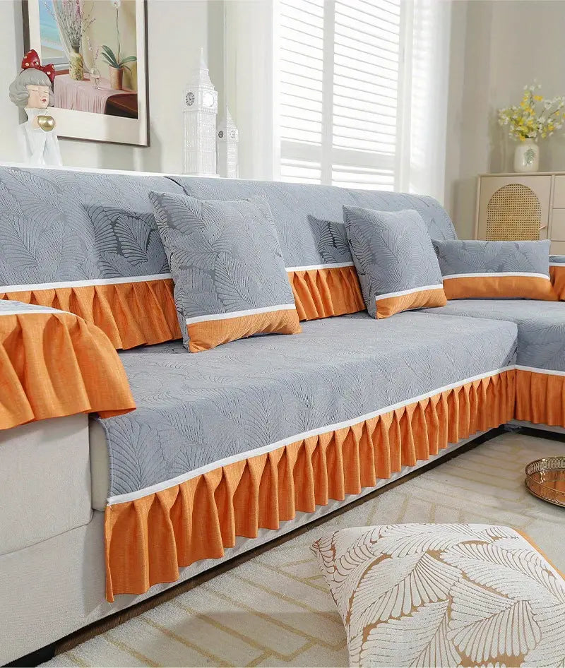 Soft Chenille Non-Slip Couch Cover for Home Decor
