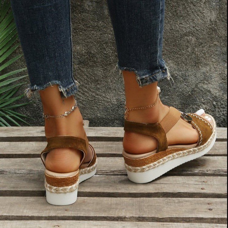 Women's Thick-Soled Wedge Sandals 2023 Summer Style