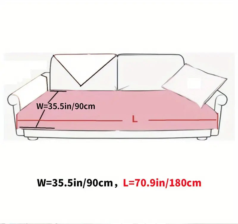 Soft Chenille Non-Slip Couch Cover for Home Decor