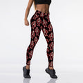 Halloween Character Print Leggings for Women