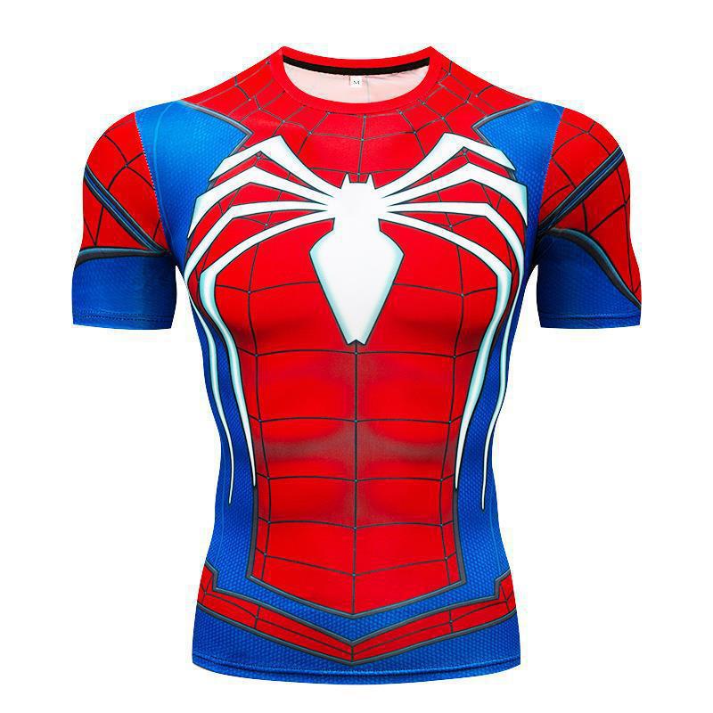 Marvel DC Superheroes 3D Digital Print T-Shirt