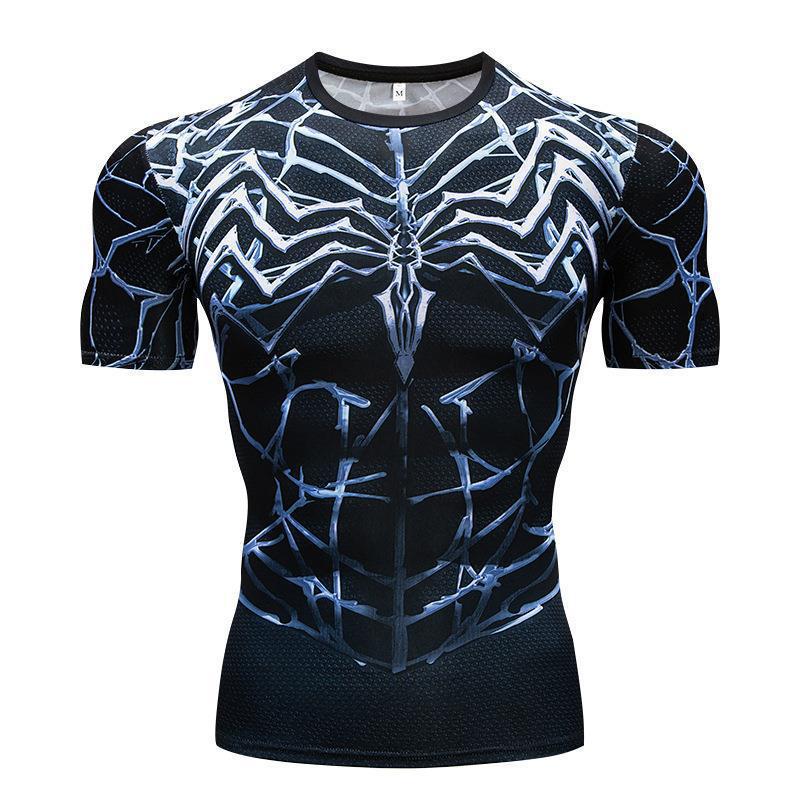 Marvel DC Superheroes 3D Digital Print T-Shirt