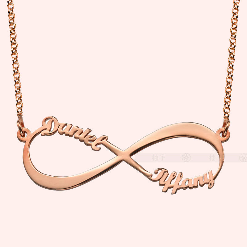 DIY Infinite Infinity Name Necklace for Mother's Day