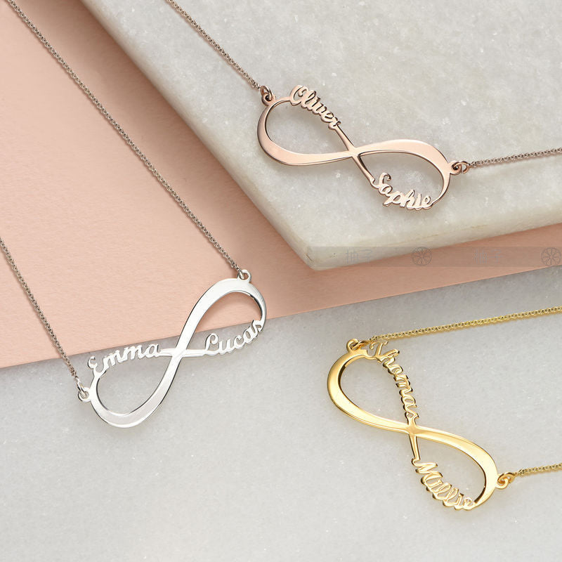 DIY Infinite Infinity Name Necklace for Mother's Day